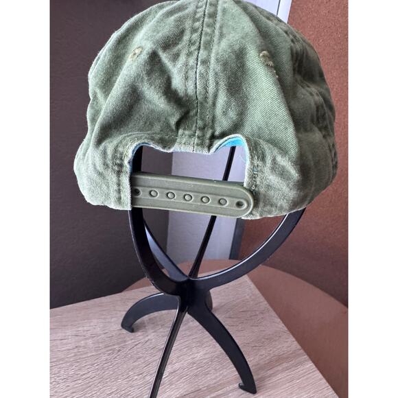 Olive Green Cap "Chicken or the Egg" Snapback Cap - Picture 5 of 9